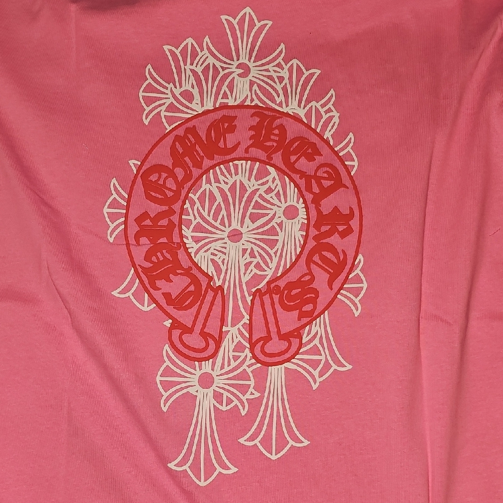 Chrome Hearts Pink Long Sleeve Tee - Picture 7 of 16